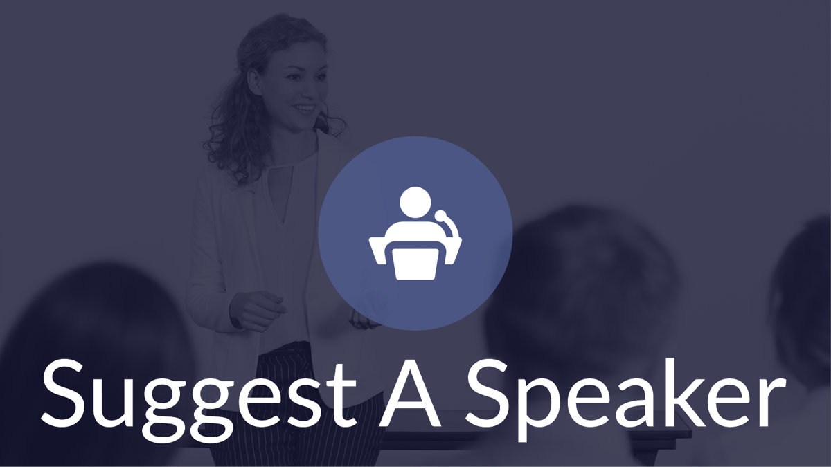 Suggest a Speaker
